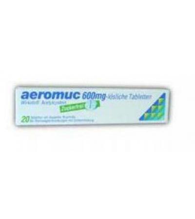 Aeromuc Brausetabletten 600mg 20 Stk.