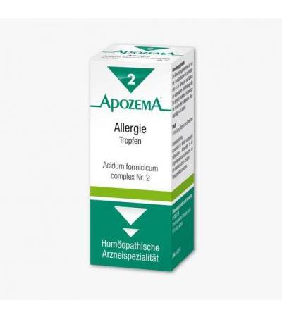 Apozema Allergie-Tropfen Nr. 2 50 ml