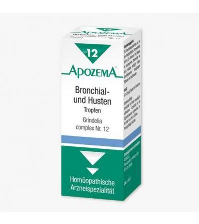 Apozema Bronchial- und Husten-Tropfen Nr. 12 50 ml