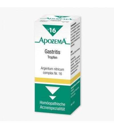 Apozema Gastritis-Tropfen Nr. 16 50 ml