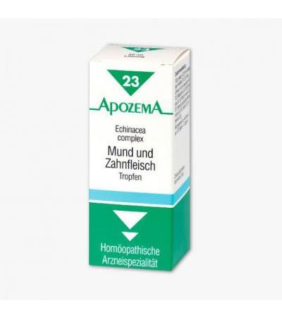 Apozema Mund- und Zahnfleisch-Tropfen Nr. 23 50 ml