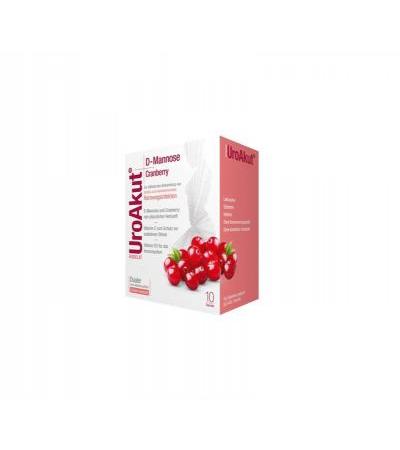 Biogelat UroAkut D-Mannose plus Cranberry 10 Stk.