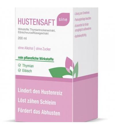 BRONCHOSTOP SINE HUSTENSAFT 200 ml