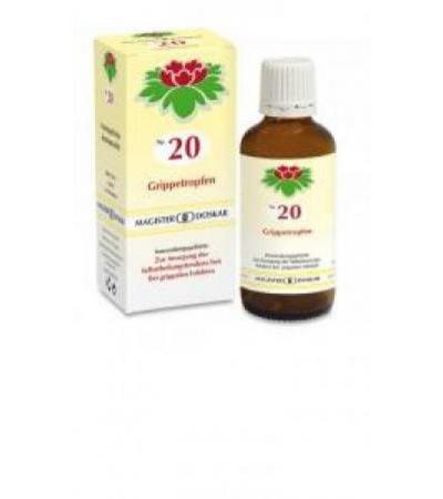 Doskar Tropfen Nr. 20 - Grippetropfen 50 ml