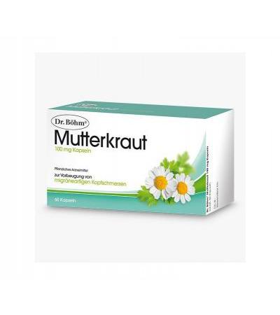 Dr. Böhm Mutterkraut Kapseln 100 60 Stk.