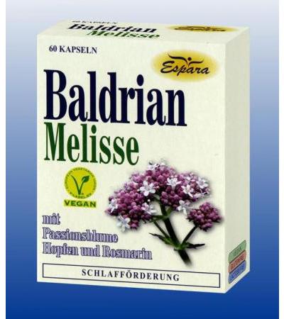 Espara Baldrian-Melisse Kapseln 60 Stk.