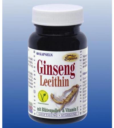 Espara Ginseng-Lecithin Kapseln 60 Stk.