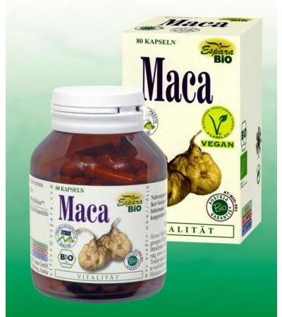 Espara Maca Bio Kapseln 80 Stk.