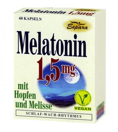 Espara Melatonin 1,5mg Kapseln 60 Stk.