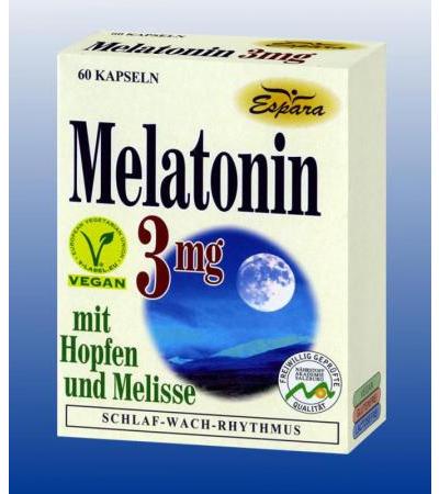 Espara Melatonin 3mg Kapseln 60 Stk.