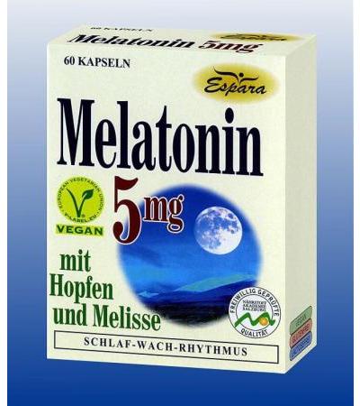 Espara Melatonin 5mg Kapseln 60 Stk.