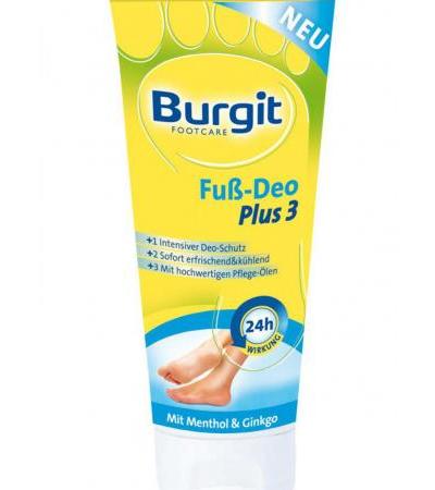 Fuß Deo Plus 3 Creme 75 ml