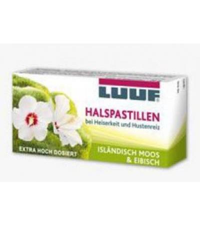 LUUF Halspastillen Isländisch Moos +Eibisch +Holunder 20 Stk.