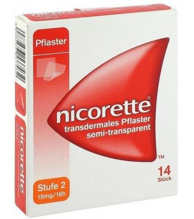 Nicorette transdermales Pflaster 14 Stk.