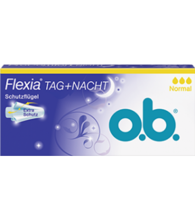 O.B Flexia Schutzflügel Tampons Normal 16 Stück 1 Stk.