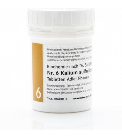 Schüßler Salz Adler Nr. 6 D6 Tabletten 100 g