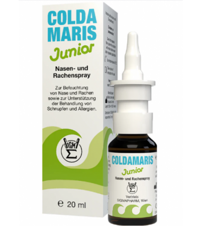 Coldamaris Junior nose and throat spray 20 ml